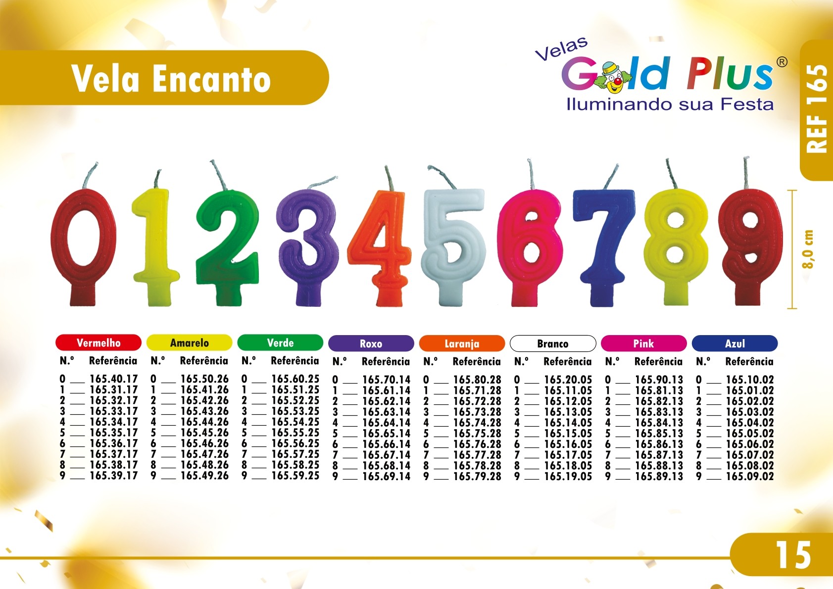 REF. 165 - VELA ENCANTO